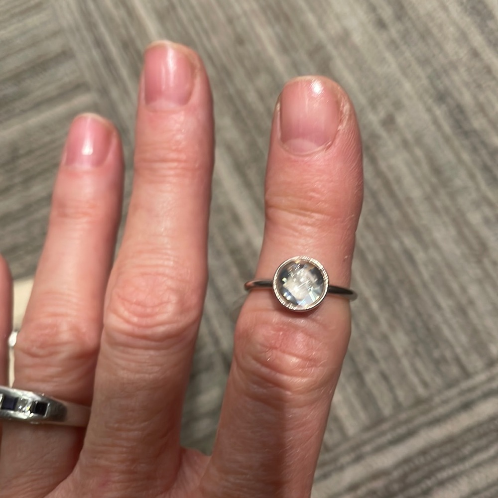 NWT Pandora silver ring size 6